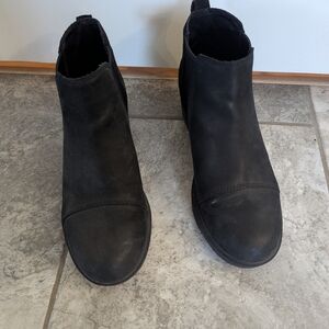 Sorel Black Ankle Booties